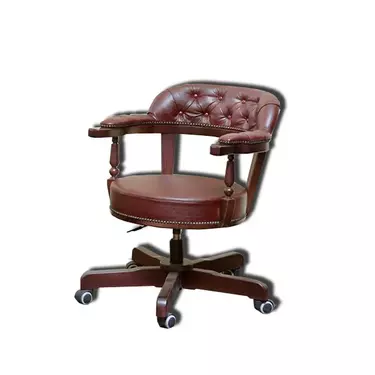 Кресло  Лионне Люкс к/з с механизмом на колесах