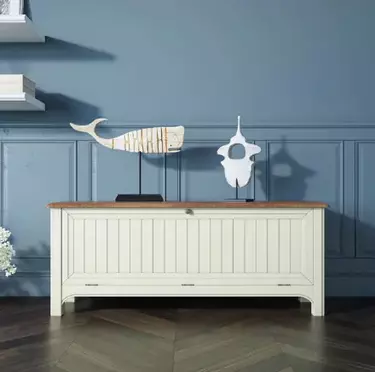 Лавка "Olivia"  из массива березы в бежевом цвете